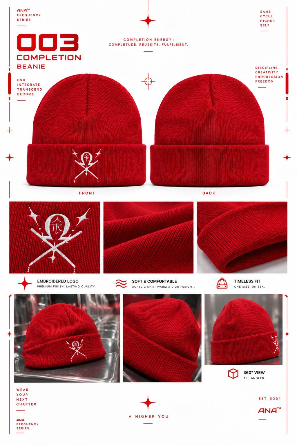 Digital Fashion Beanie | CODE 003 COMPLETION