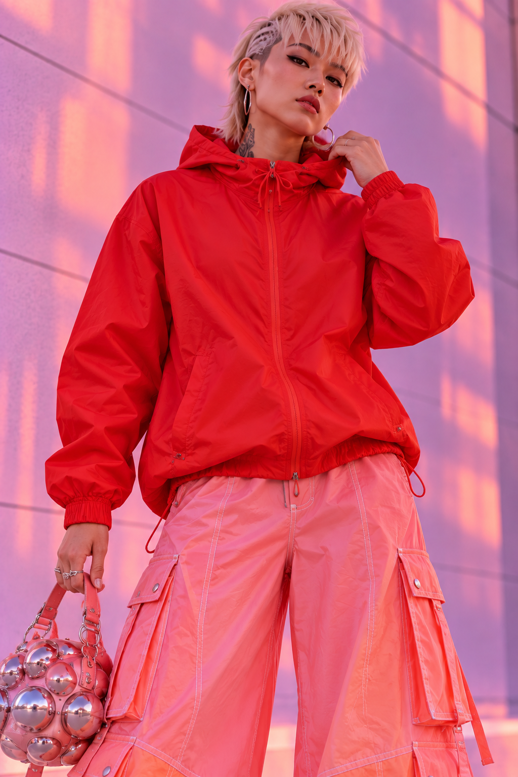 Windbreaker Gamer Jacket | CODE 001 ALIGNMENT