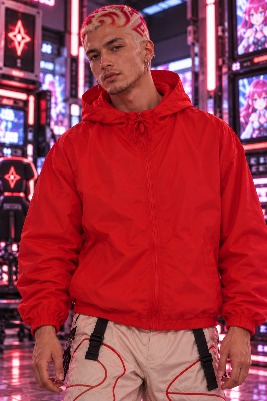 Colorful Cyber Windbreaker | CODE 003 COMPLETION