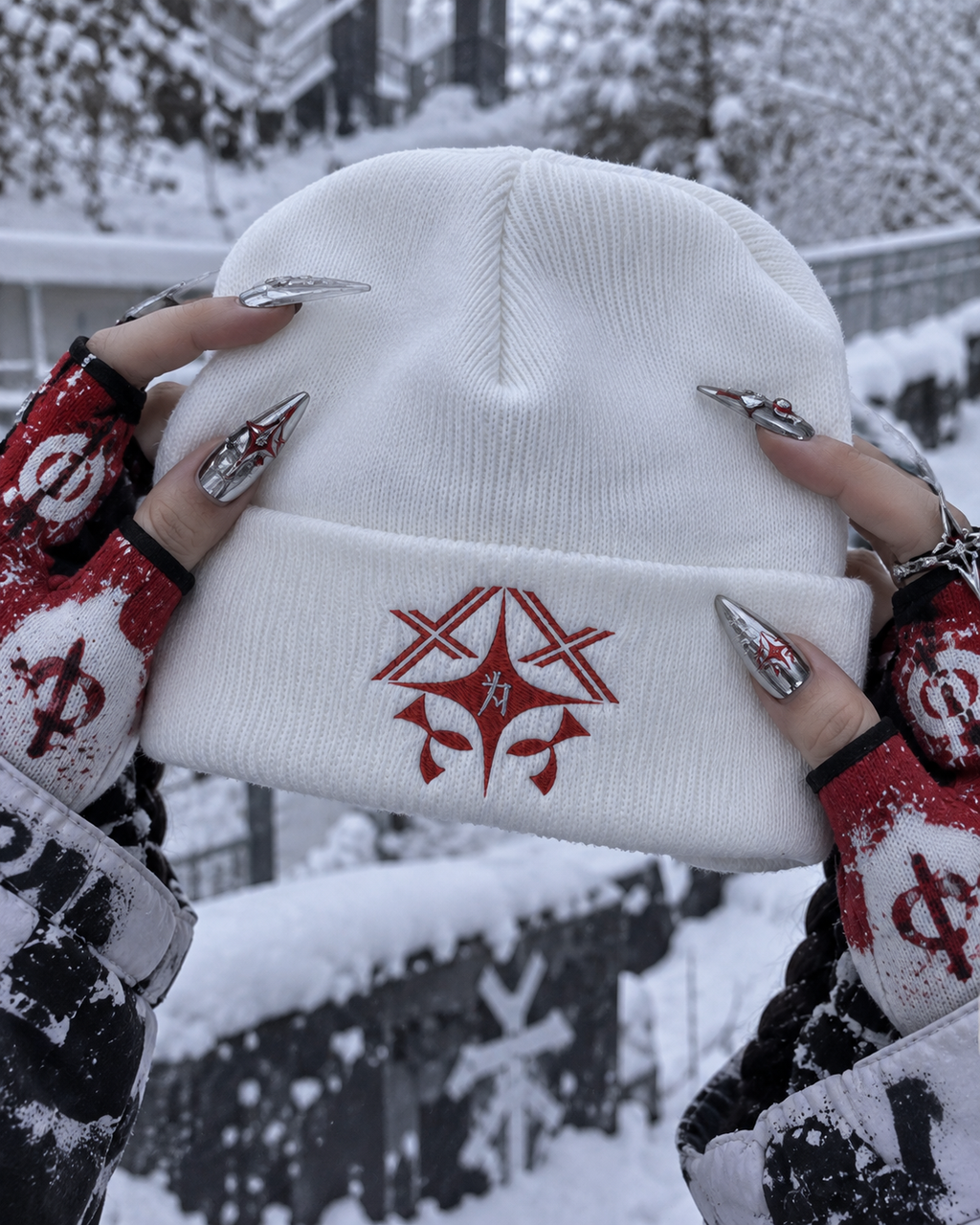 CyberWear Beanie | CODE 004 HUMAN MAGNET