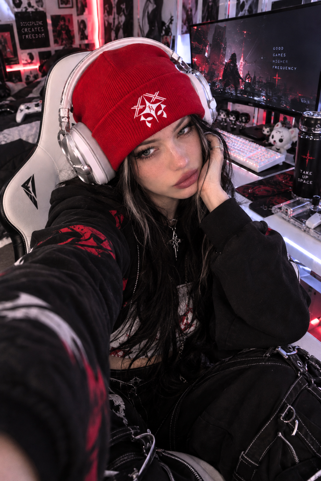 CyberWear Beanie | CODE 004 HUMAN MAGNET