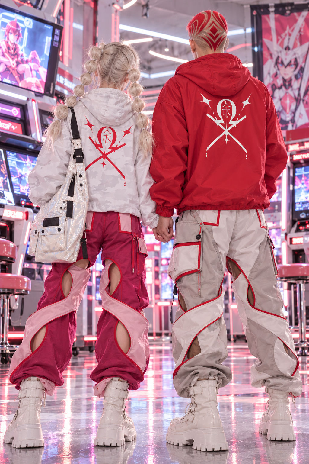 Colorful Cyber Windbreaker | CODE 003 COMPLETION