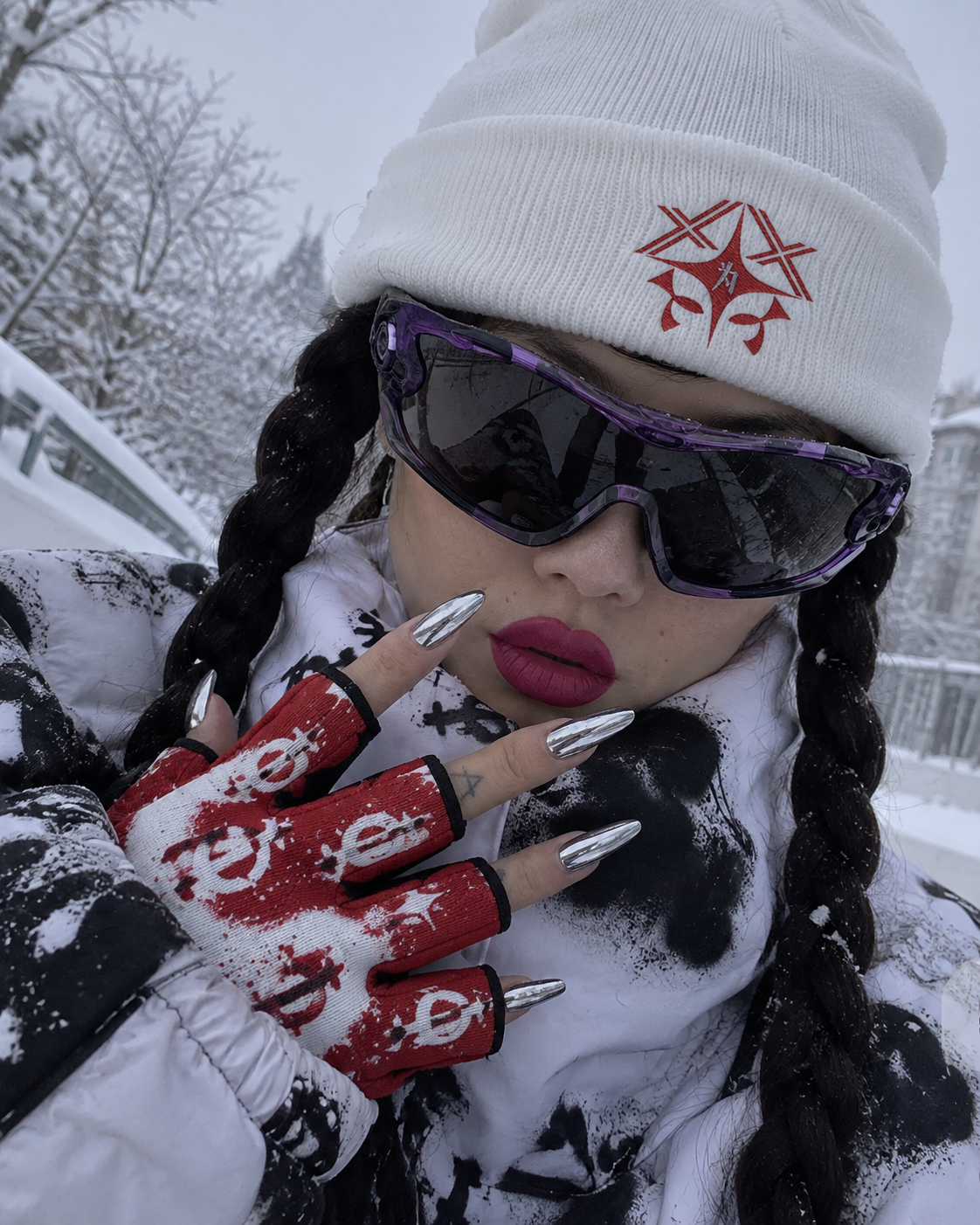 CyberWear Beanie | CODE 004 HUMAN MAGNET